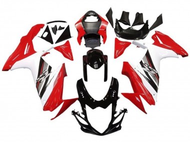 2011-2024 Red White Black Suzuki GSXR 600 / GSXR 750 Motorcycle Fairing Australia