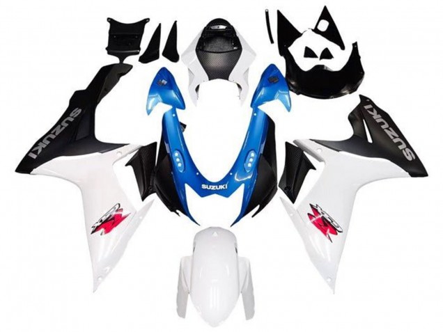 2011-2024 White Blue Black Pink Suzuki GSXR 600 / GSXR 750 Motorcycle Fairings Australia