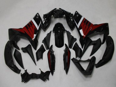 2009-2015 Black Red White Yamaha FZ6R Motorcycle Fairings Australia