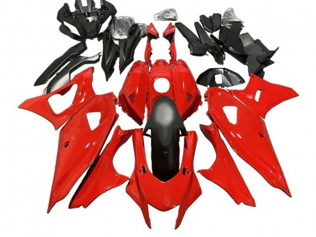2021-2024 Red Matte Black Yamaha YZF R7 Motorcycle Fairings Australia