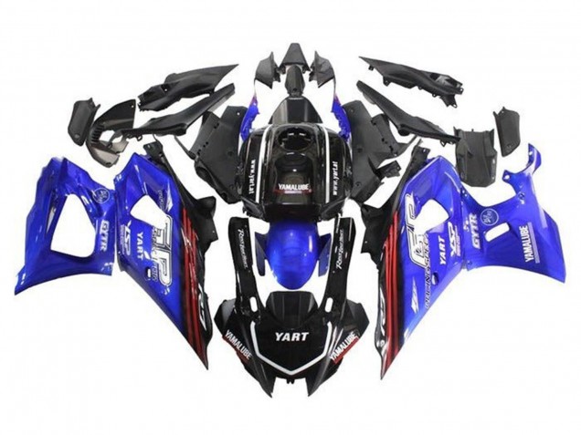 2021-2024 Black Blue Red Stripe Yamaha YZF R7 Motorcycle Fairings Australia