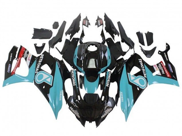 2021-2024 Black Blue Petronas Yamaha YZF R7 Motorcycle Fairings Australia