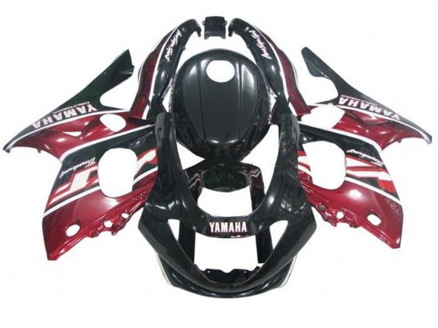 1996-2007 Black Dark Red White Yamaha YZF600R Thundercat Motorcycle Fairings Australia