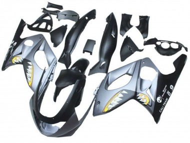 1996-2007 Matte Black Grey Shark Yamaha YZF600R Thundercat Motorcycle Fairings Australia