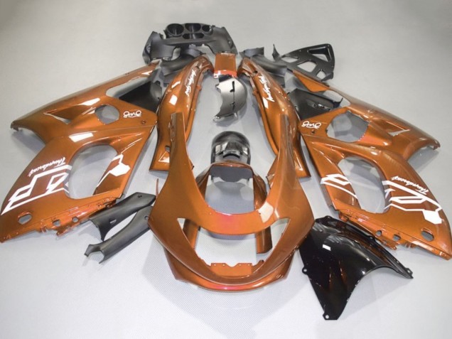 1996-2007 Orange White Yamaha YZF600R Thundercat Motorcycle Fairings Australia