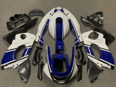 1996-2007 White Dark Blue Yamaha YZF600R Thundercat Motorcycle Fairings Australia