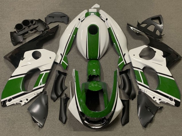 1996-2007 White Green Yamaha YZF600R Thundercat Motorcycle Fairings Australia