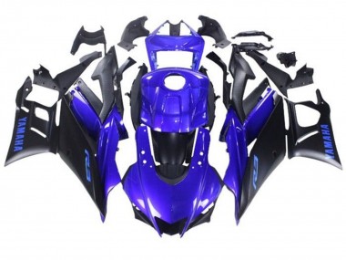 2019-2021 Blue Matte Black Yamaha YZF R3/R25 Motorcycle Fairings Australia