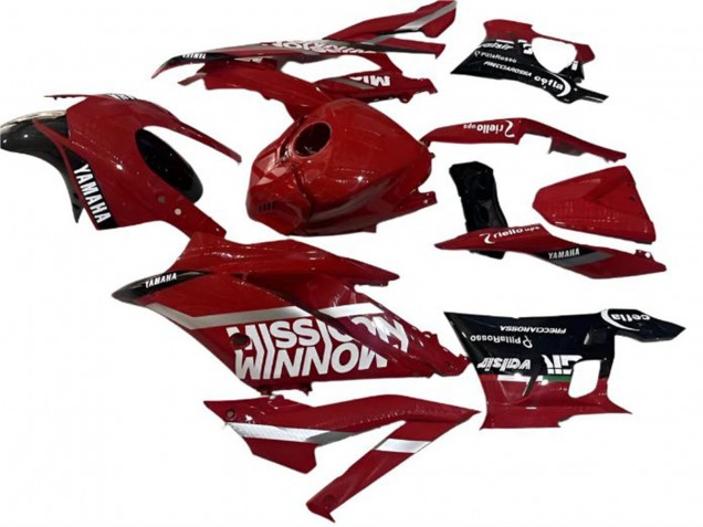 2022-2024 Red Black Valsir Yamaha YZF R3/R25 Motorcycle Fairings Australia