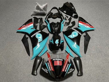 2009-2011 Glossy Black Light Blue Red Petronas Yamaha YZF 1000 R1 Motorcycle Fairings Australia