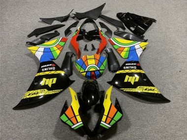 2009-2011 Black Yellow HP Color Wheel Yamaha YZF 1000 R1 Motorcycle Fairings Australia