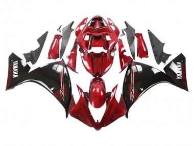 2009-2011 Red Glossy Black Yamaha YZF 1000 R1 Motorcycle Fairings Australia