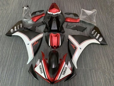 2009-2011 White Red Matte Black Yamaha YZF 1000 R1 Motorcycle Fairings Australia