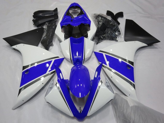 2009-2011 White Blue Silver Matte Black Yamaha YZF 1000 R1 Motorcycle Fairings Australia
