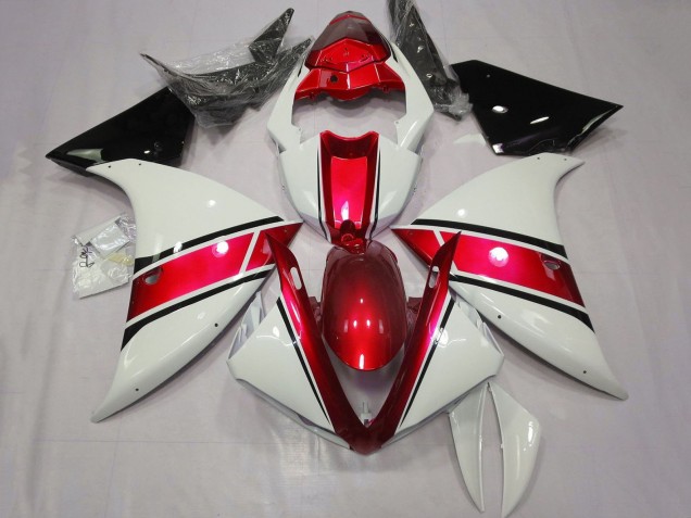 2009-2011 White Red Black Yamaha YZF 1000 R1 Motorcycle Fairing Australia