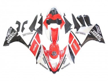 2009-2011 White Red Black Petronas Yamaha YZF 1000 R1 Motorcycle Fairings Australia