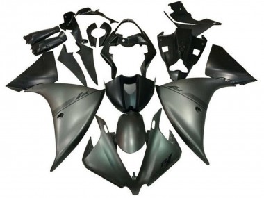 2012-2014 Matte Grey Matte Black Yamaha YZF 1000 R1 Motorcycle Fairings Australia