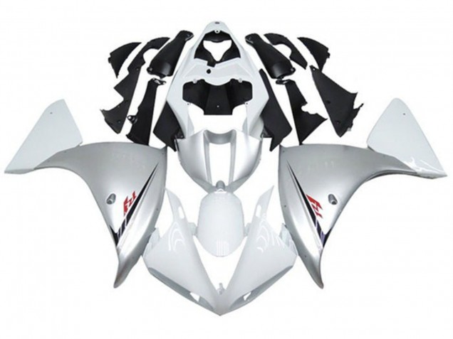 2012-2014 Silver White Yamaha YZF 1000 R1 Motorcycle Fairings Australia