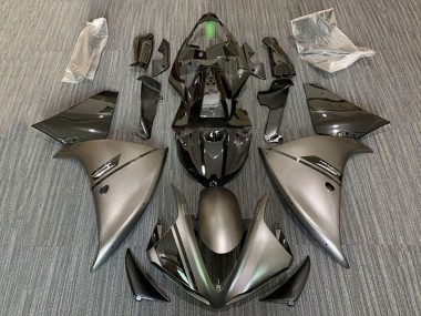 2012-2014 Matte Grey Glossy Black Yamaha YZF 1000 R1 Motorcycle Fairings Australia