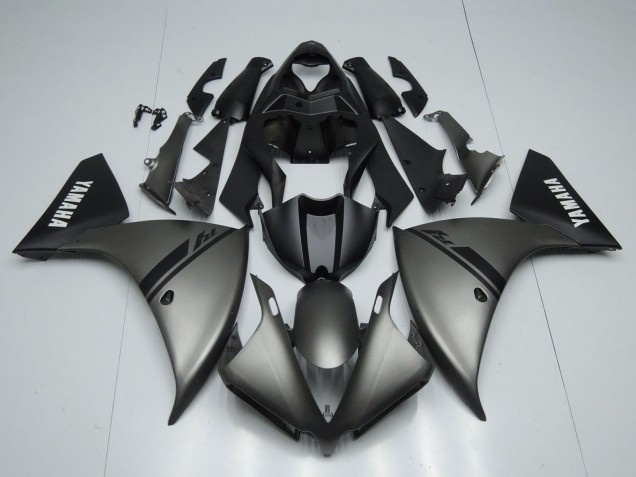 2012-2014 Matte Grey Matte Black White Decals Yamaha YZF 1000 R1 Motorcycle Fairings Australia