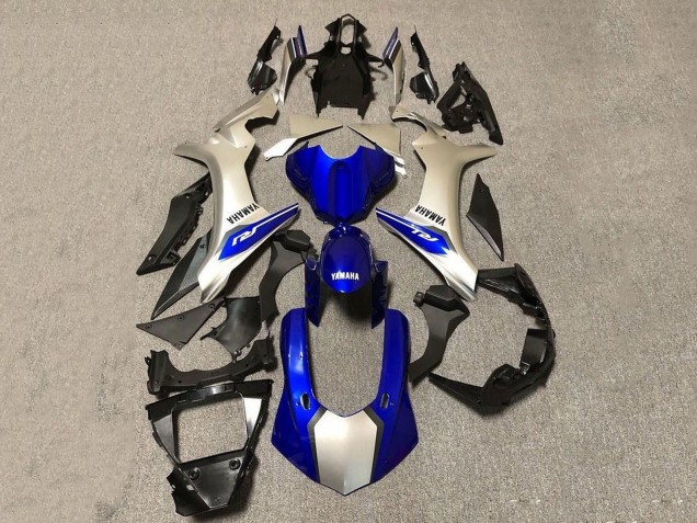2015-2019 Silver Blue Yamaha YZF 1000 R1 Motorcycle Fairings Australia
