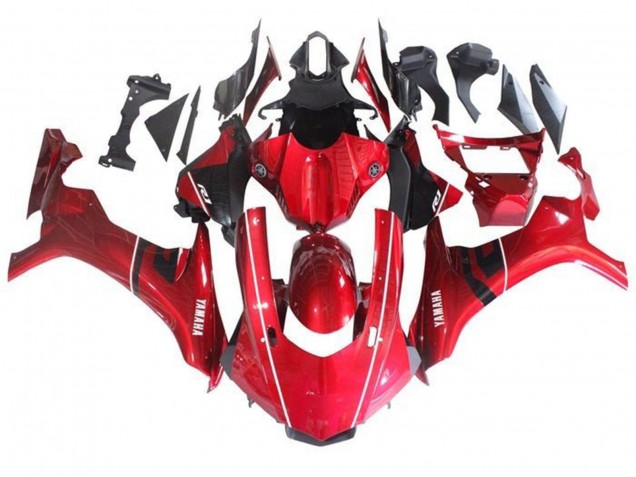 2015-2019 Red Black White Stripe Yamaha YZF 1000 R1 Motorcycle Fairing Australia