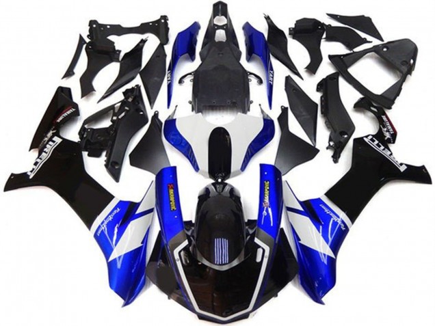 2015-2019 Blue White Glossy Black Yamaha YZF 1000 R1 Motorcycle Fairing Kits Australia