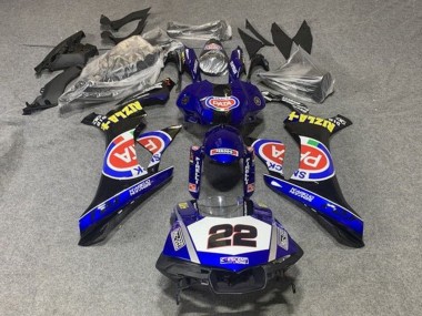 2015-2019 Blue White Black Red Pata 22 Yamaha YZF 1000 R1 Motorcycle Fairings Australia