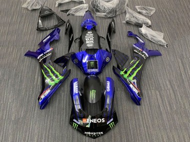2015-2019 Blue Black Monster ENEOS Yamaha YZF 1000 R1 Motorcycle Fairings Australia