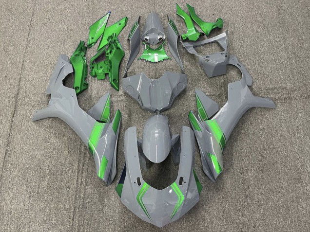 2015-2019 Nardo Grey Green Yamaha YZF 1000 R1 Motorcycle Fairings Australia
