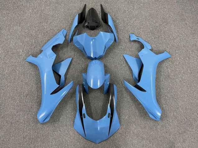 2015-2019 Light Blue Glossy Black Yamaha YZF 1000 R1 Motorcycle Fairings Australia