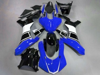 2015-2019 Blue White Glossy Black Yamaha YZF 1000 R1 Motorcycle Fairing Australia