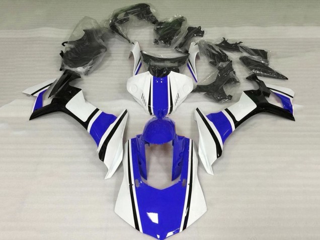 2015-2019 White Blue Black Yamaha YZF 1000 R1 Motorcycle Fairing Australia
