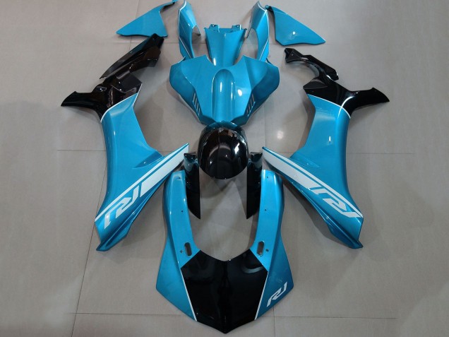2015-2019 Blue Silver Glossy Black Yamaha YZF 1000 R1 Motorcycle Fairings Australia