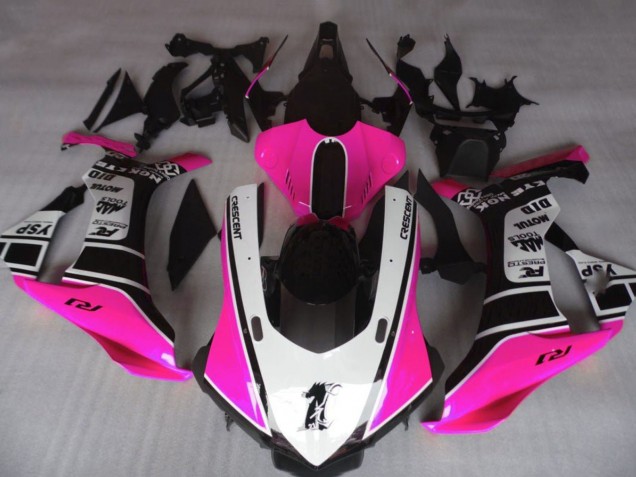 2015-2019 Pink White Glossy Black Motul YSP Yamaha YZF 1000 R1 Motorcycle Fairings Australia