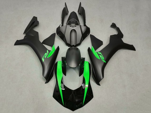 2015-2019 Matte Black Glossy Black Green Yamaha YZF 1000 R1 Motorcycle Fairings Australia