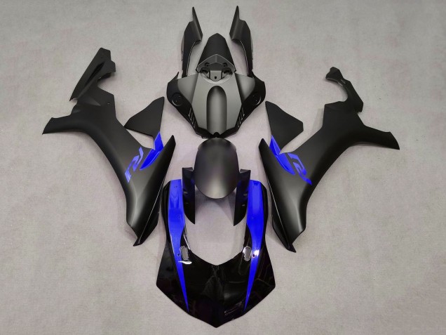 2015-2019 Matte Black Glossy Black Blue Yamaha YZF 1000 R1 Motorcycle Fairings Australia