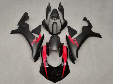 2015-2019 Matte Black Glossy Black Red Yamaha YZF 1000 R1 Motorcycle Fairings Australia