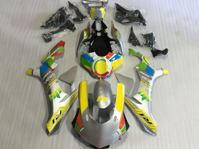 2015-2019 Silver Yellow Blue Red Color Wheel Yamaha YZF 1000 R1 Motorcycle Fairings Australia