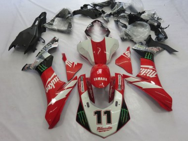 2015-2019 White Red Black Green Monster Milwaukee 11 Yamaha YZF 1000 R1 Motorcycle Fairings Australia