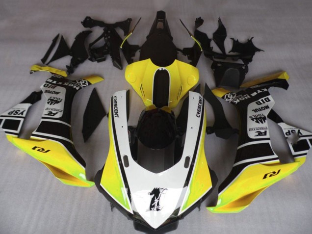 2020-2025 Yellow White Glossy Black Motul YSP Yamaha YZF 1000 R1 Motorcycle Fairings Australia