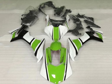 2020-2025 White Green Glossy Black Yamaha YZF 1000 R1 Motorcycle Fairing Australia