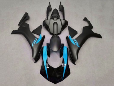 2020-2025 Glossy Black Matte Black Light Blue Yamaha YZF 1000 R1 Motorcycle Fairings Australia