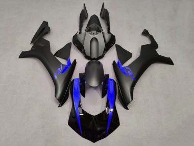 2020-2025 Matte Black Blue Yamaha YZF 1000 R1 Motorcycle Fairings Australia