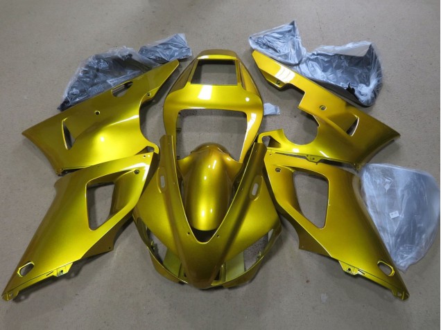 1998-1999 Gold Yamaha YZF 1000 R1 Motorcycle Fairings Australia
