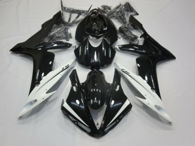 2004-2006 Glossy Black White Yamaha YZF 1000 R1 Motorcycle Fairings Australia