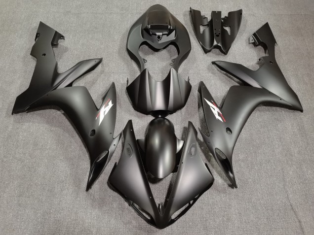 2004-2006 Matte Black Yamaha YZF 1000 R1 Motorcycle Fairings Australia