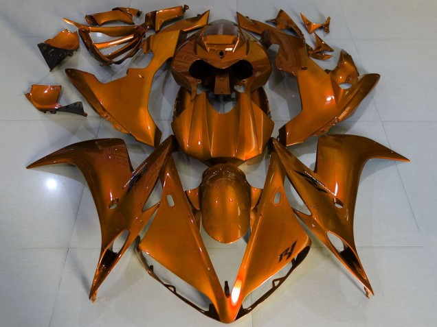 2004-2006 Orange Yamaha YZF 1000 R1 Motorcycle Fairings Australia