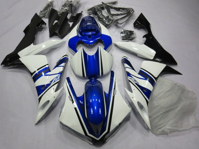 2004-2006 White Blue Black Yamaha YZF 1000 R1 Motorcycle Fairing Australia