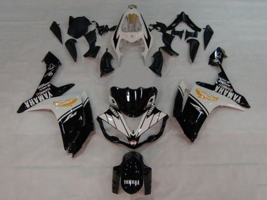 2007-2008 White Black Orange Dolphin Yamaha YZF 1000 R1 Motorcycle Fairings Australia
